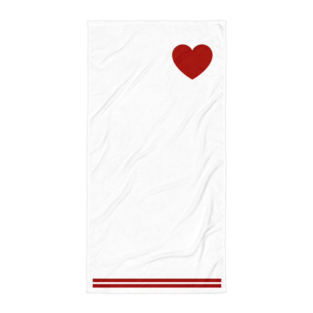 Snooty Fox Art Beach Towel - Sweet Heart