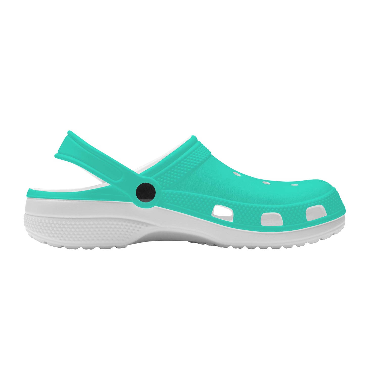 Snooty Fox Art Crocs Clogs - Bright Teal