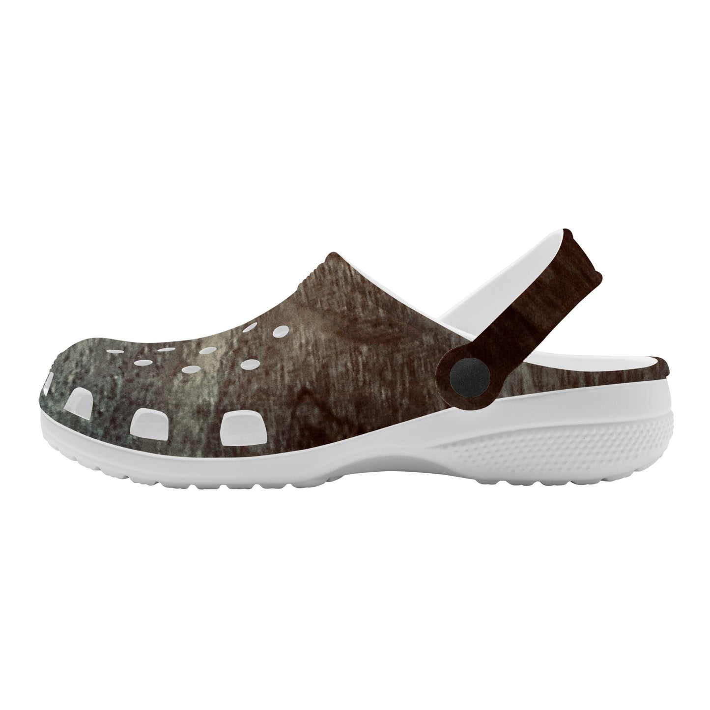 Snooty Fox Art Crocs Clogs - Swirls