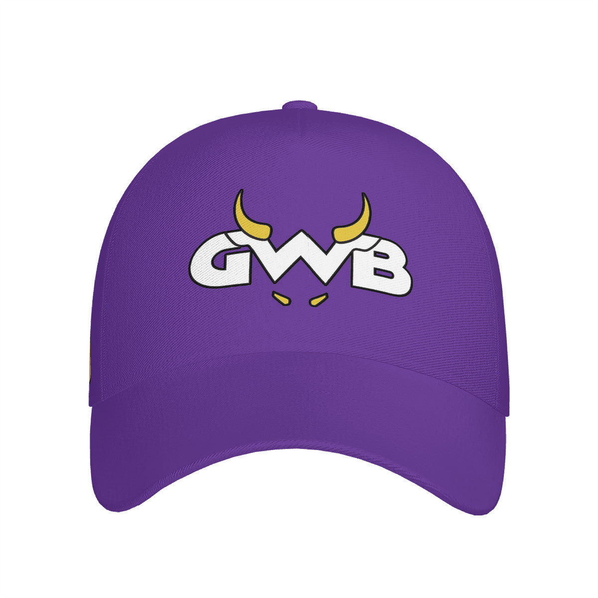 Snooty Fox Art - HC_T9 Curved Brim Baseball Cap (AOP) - GWB Proud Dad