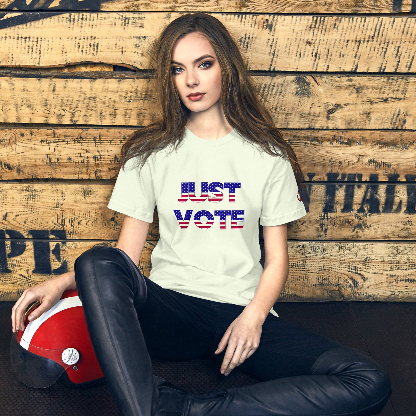 Snooty Fox Art Unisex T-shirt - Just Vote