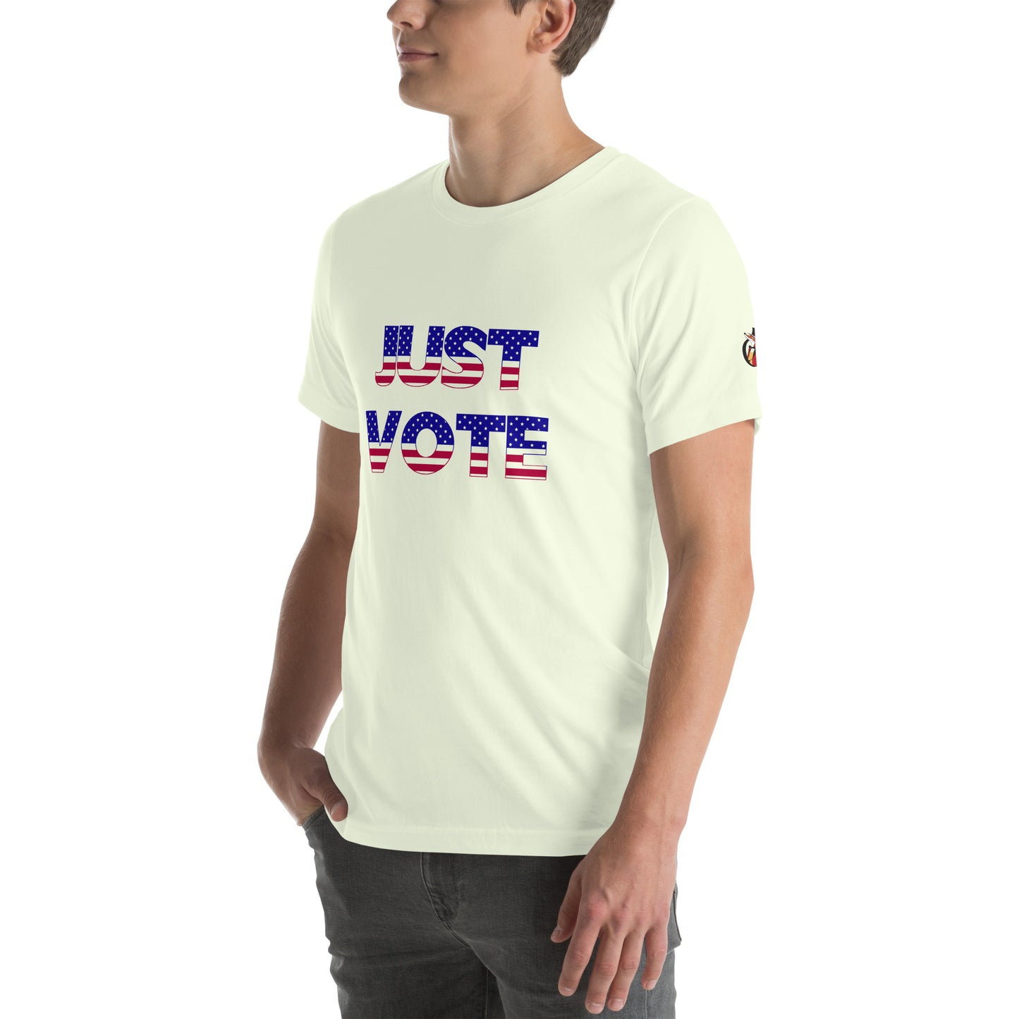 Snooty Fox Art Unisex T-shirt - Just Vote