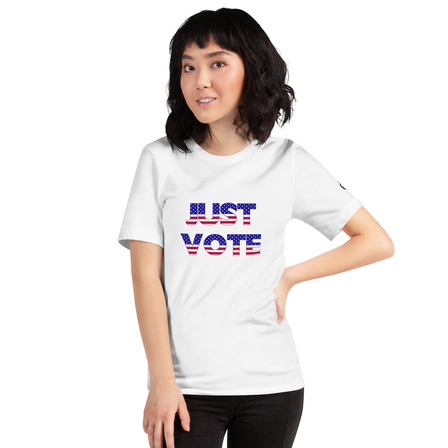 Snooty Fox Art Unisex T-shirt - Just Vote