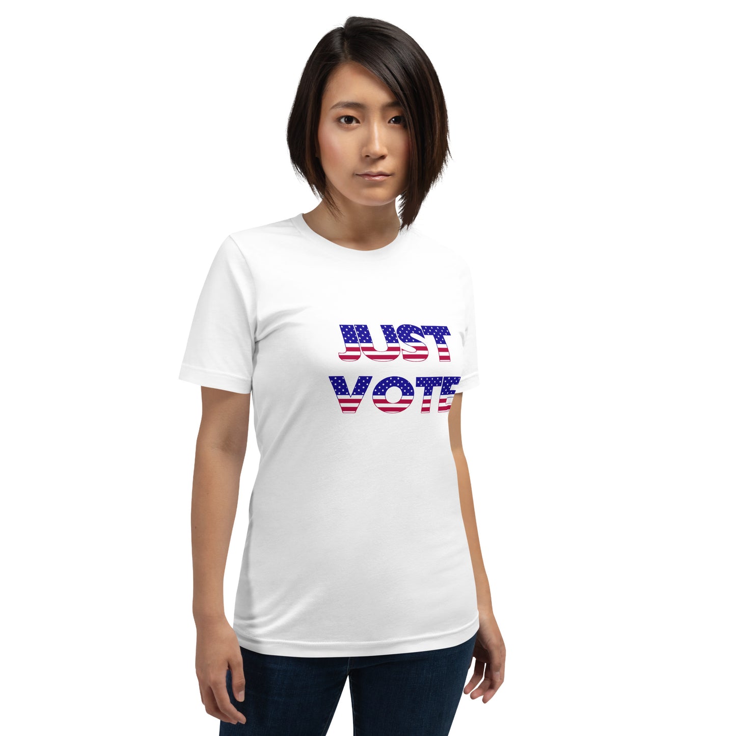 Snooty Fox Art Unisex T-shirt - Just Vote