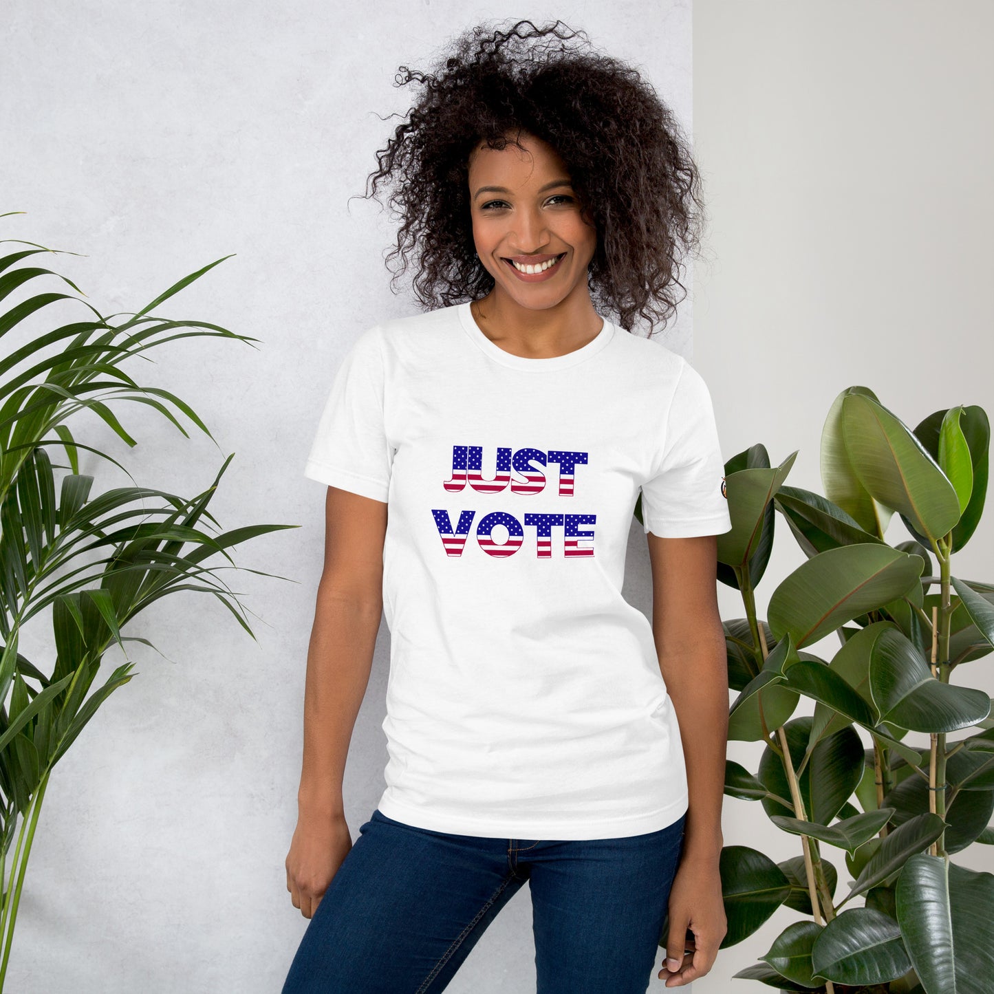 Snooty Fox Art Unisex T-shirt - Just Vote