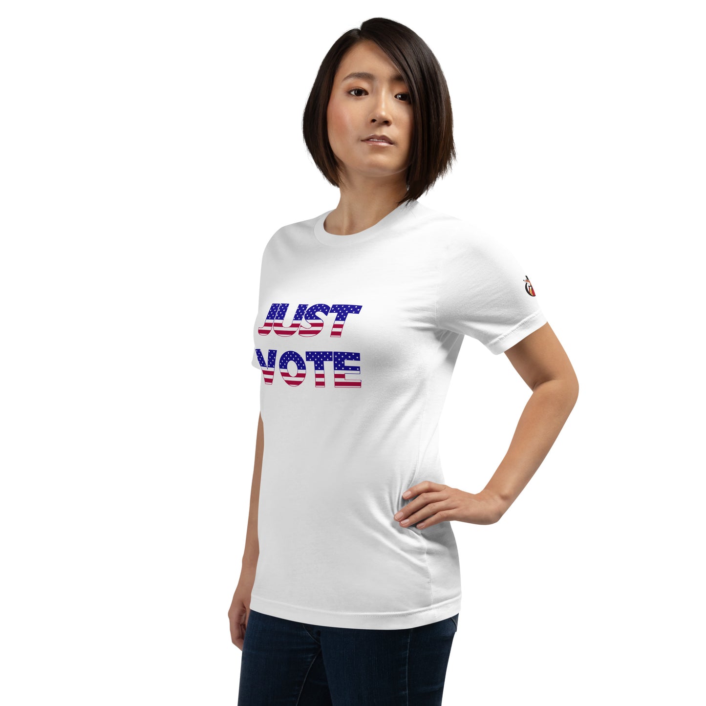 Snooty Fox Art Unisex T-shirt - Just Vote