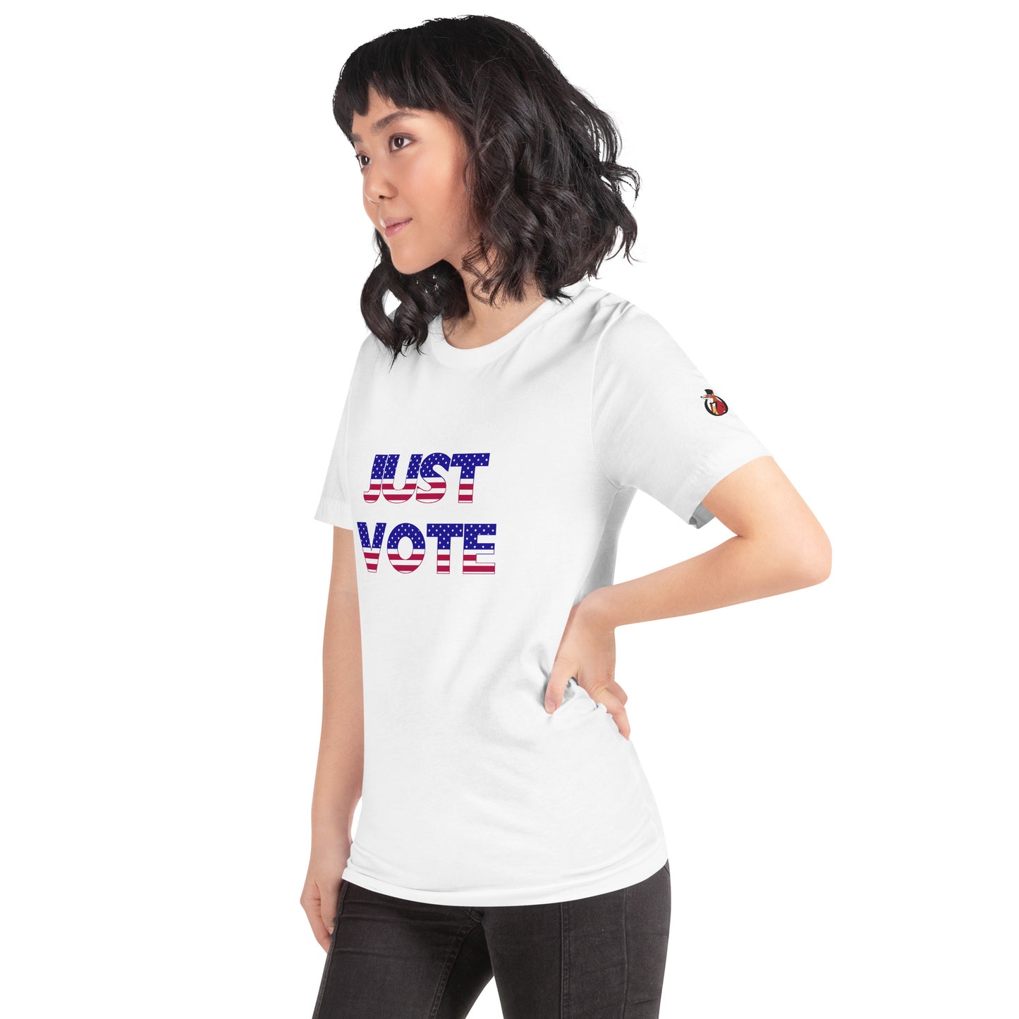 Snooty Fox Art Unisex T-shirt - Just Vote