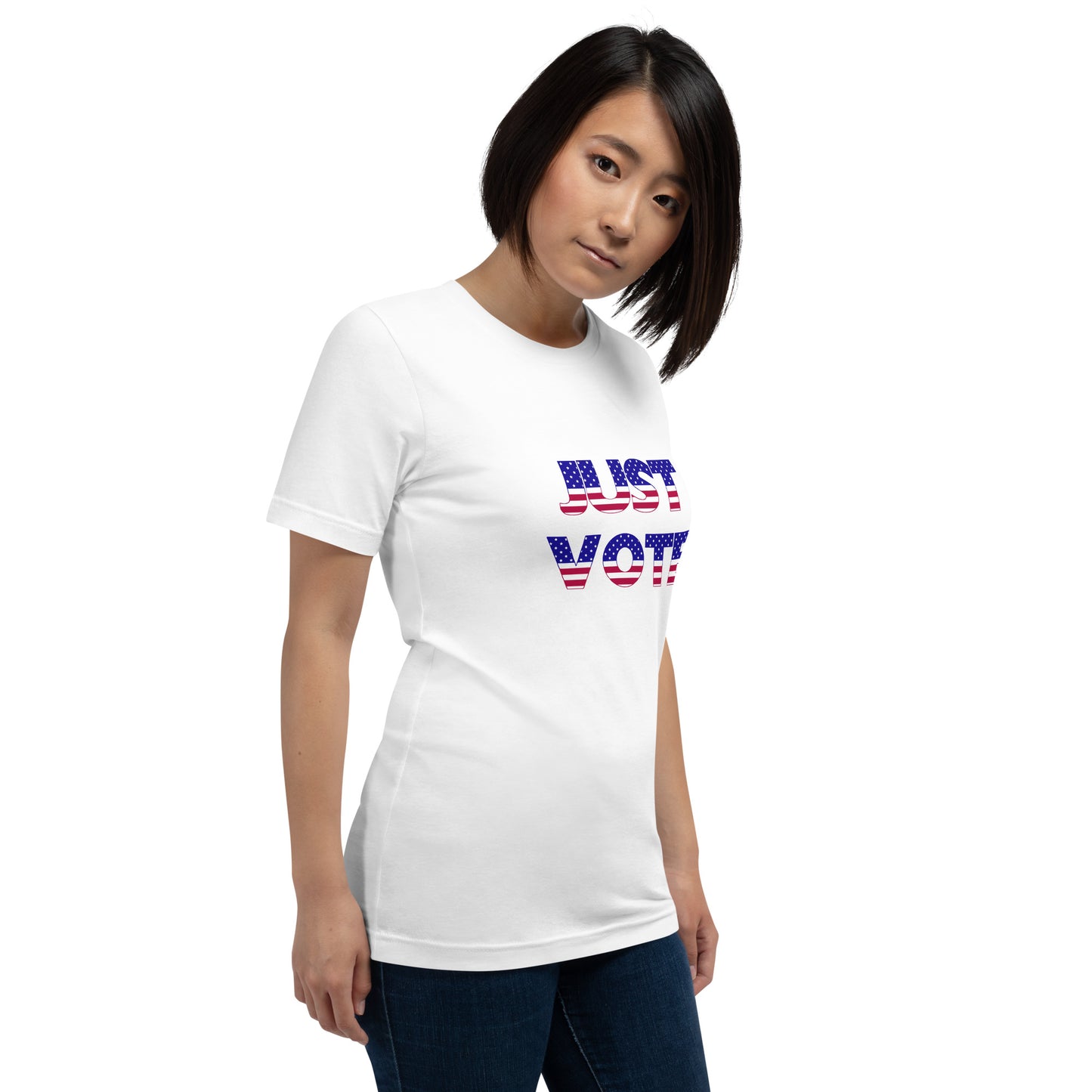 Snooty Fox Art Unisex T-shirt - Just Vote