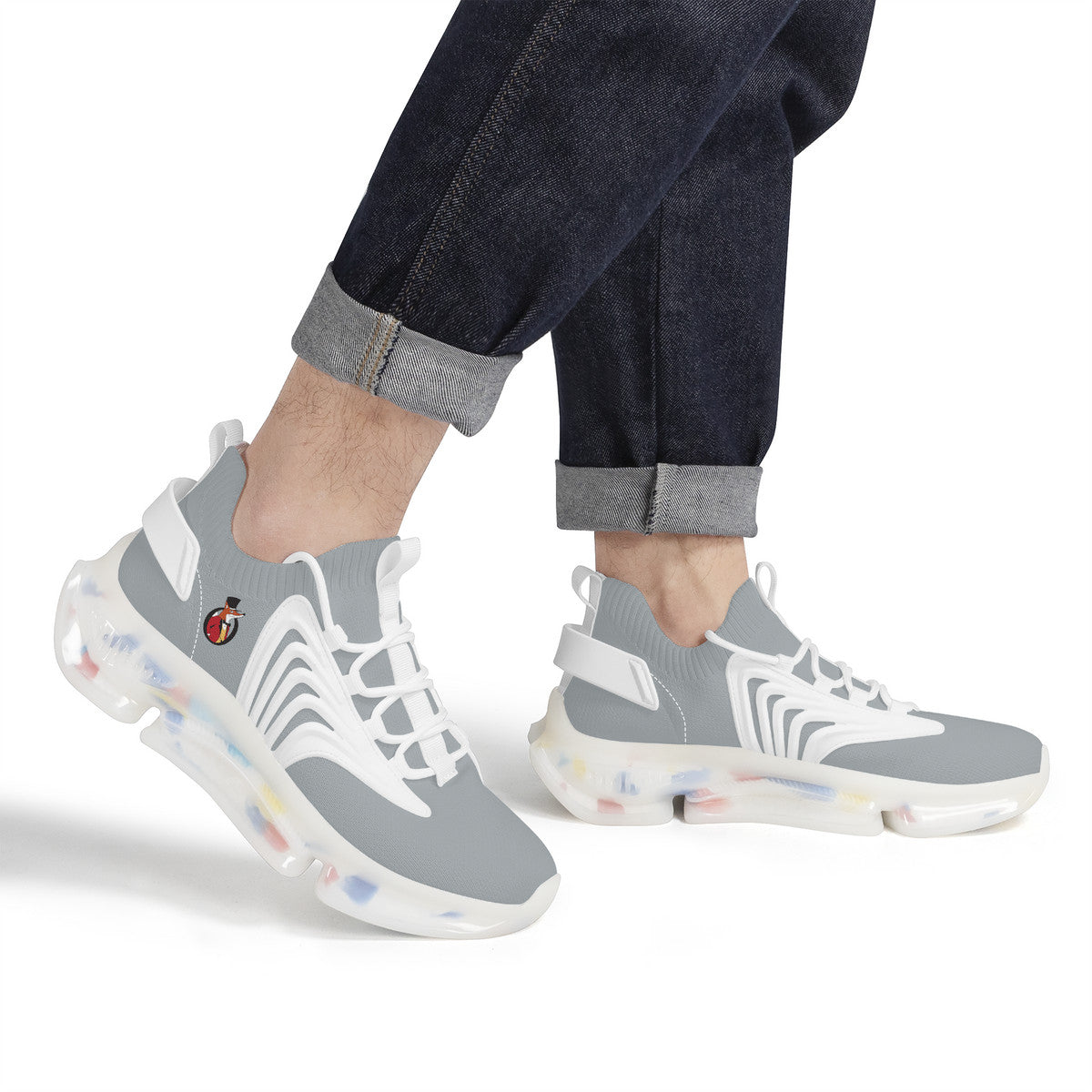SF_S35 Air Max React Sneakers - White
