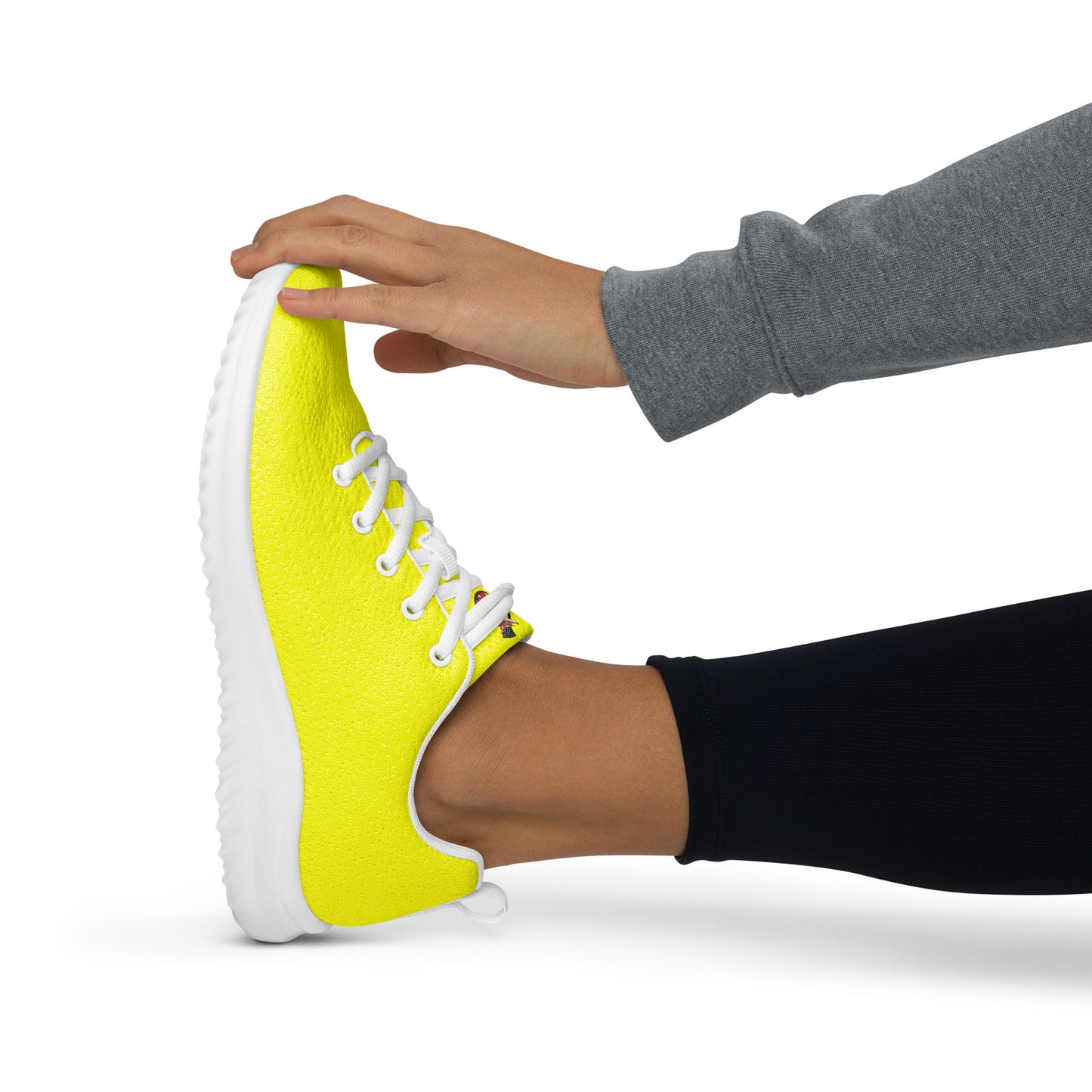 Snooty Fox Art Women’s Athletic Shoes - Neon Yellow