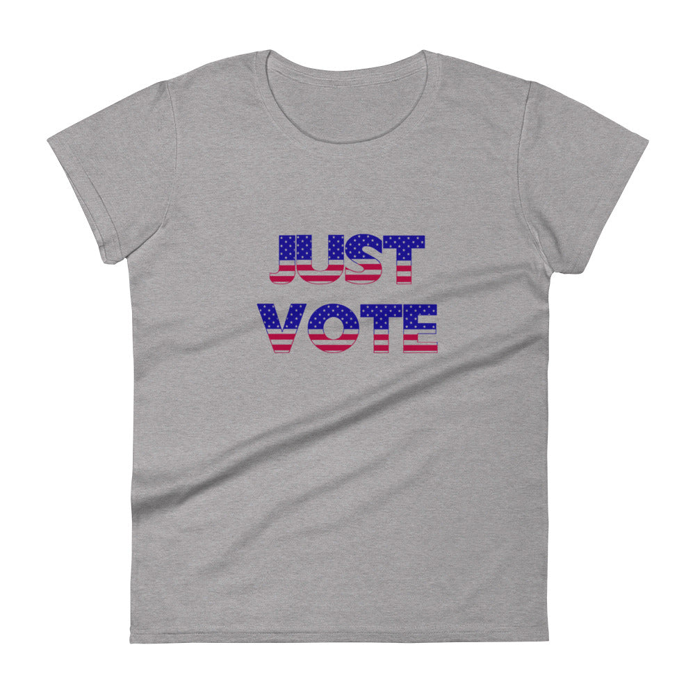 Snooty Fox Art Women's Short Sleeve T-shirt - Just Vote