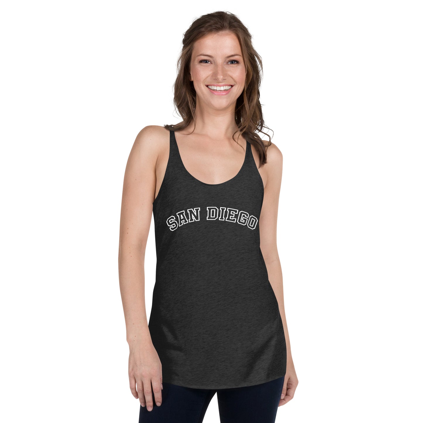 Snooty Fox Art Women's Racerback Tank - San Diego