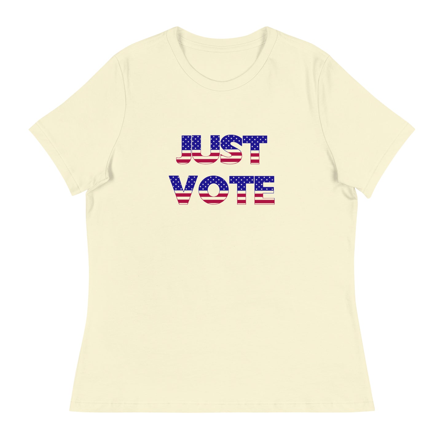 Snooty Fox Art Women's Relaxed T-Shirt - Just Vote