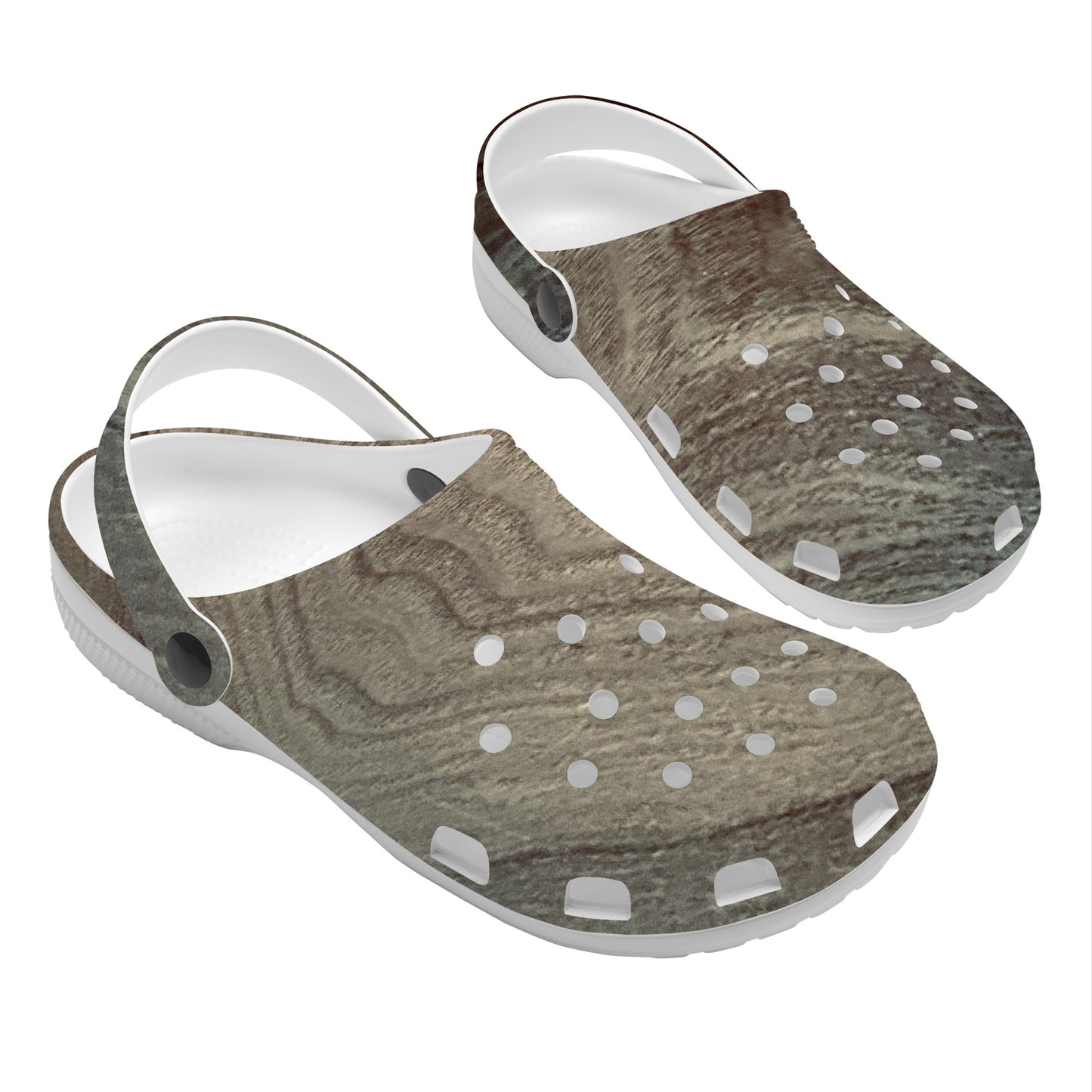 Snooty Fox Art Crocs Clogs - Swirls