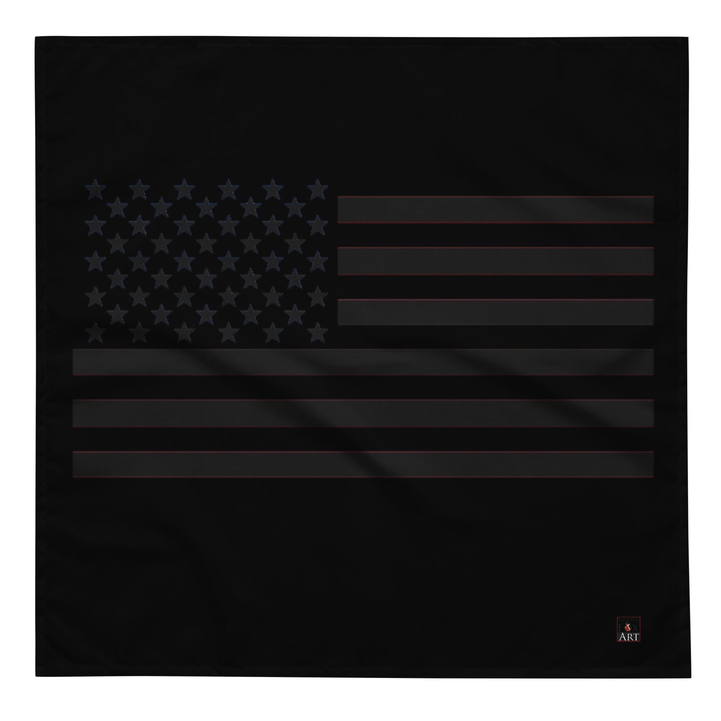 Snooty Fox Art Bandana - USA Black Flag