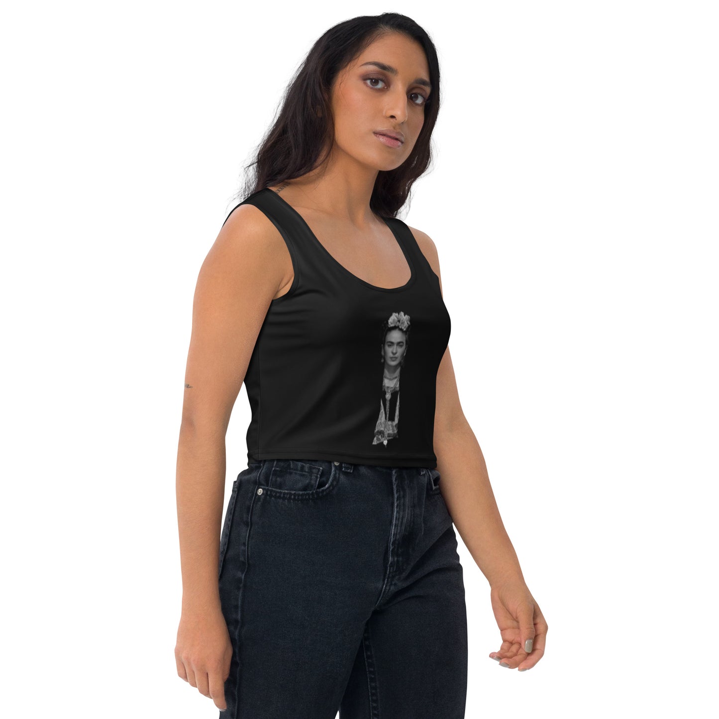 Snooty Fox Art Crop Top - Frida