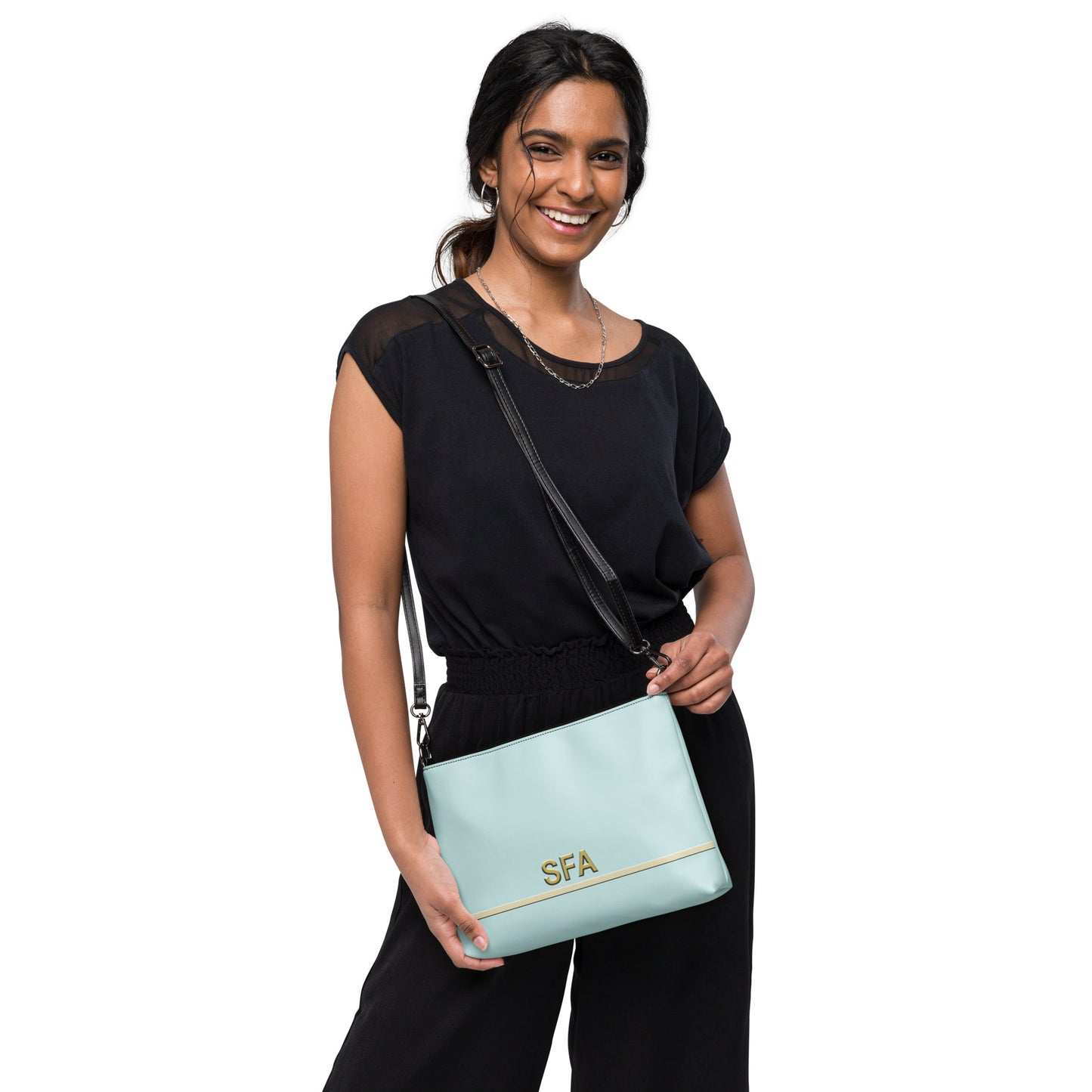 Snooty Fox Art Crossbody Bag - SFA bag Skylight