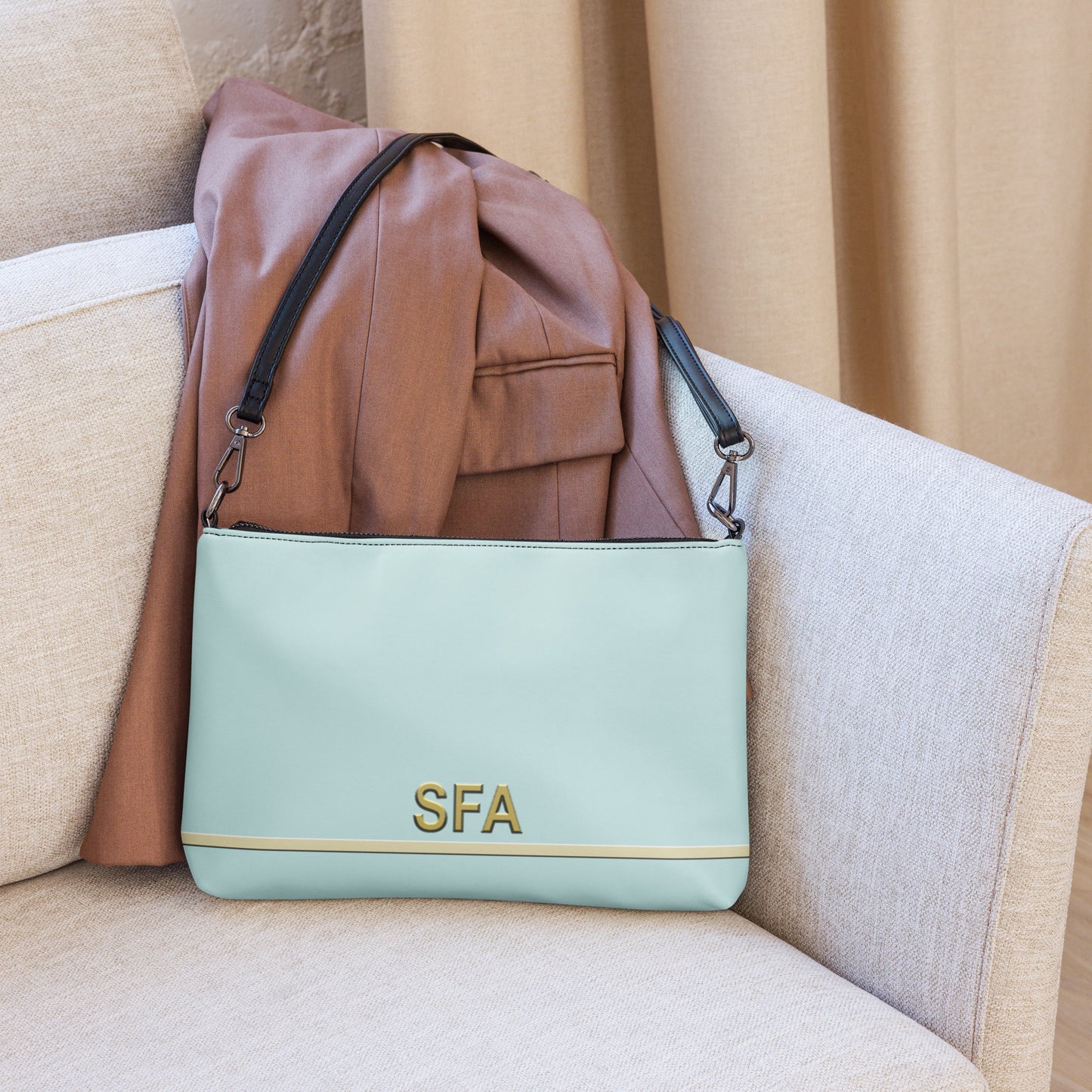 Snooty Fox Art Crossbody Bag - SFA bag Skylight