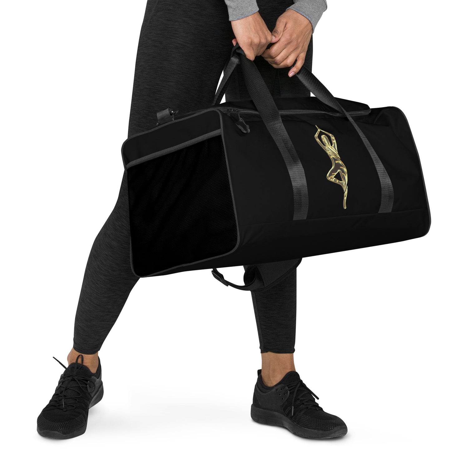 Snooty Fox Art Yoga Gear Duffle Bag - Yoga Logo