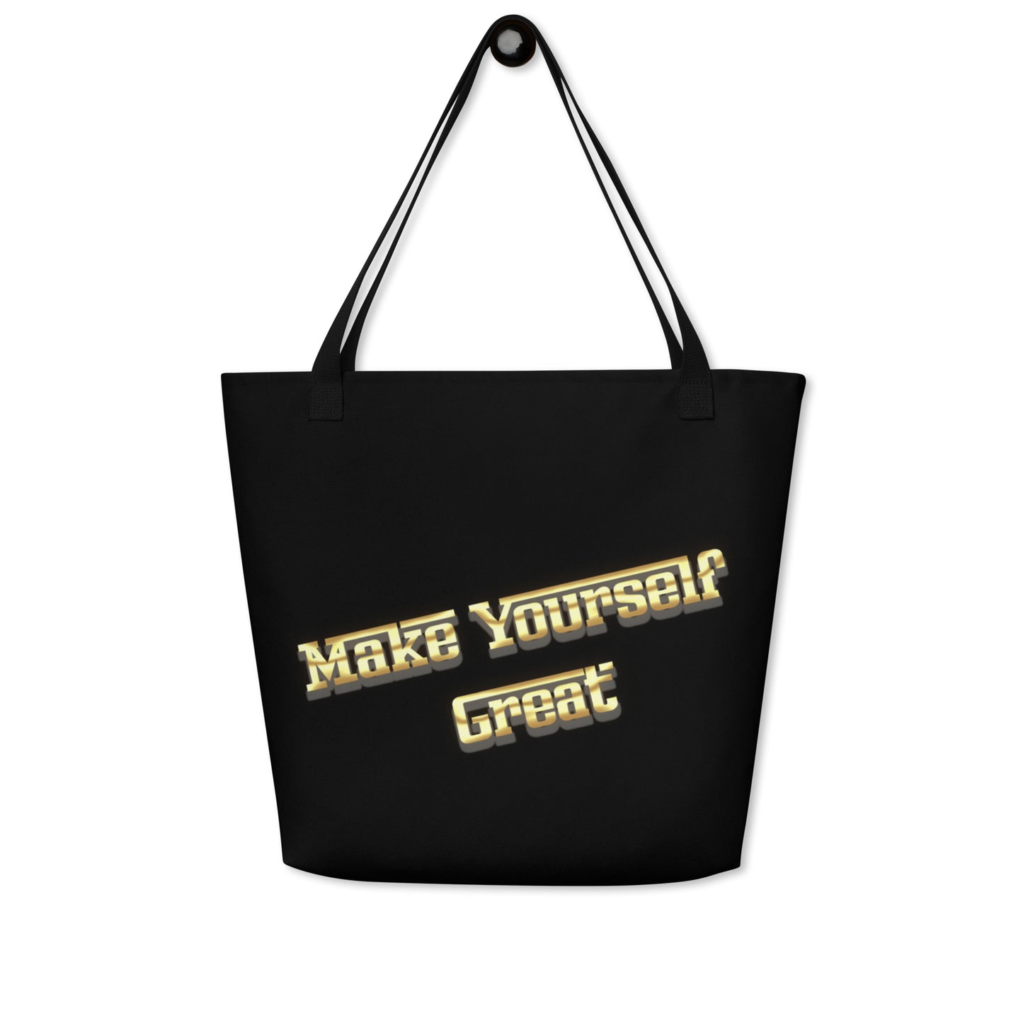 Snooty Fox Art Everyday Tote Bag - Make Yourself Great