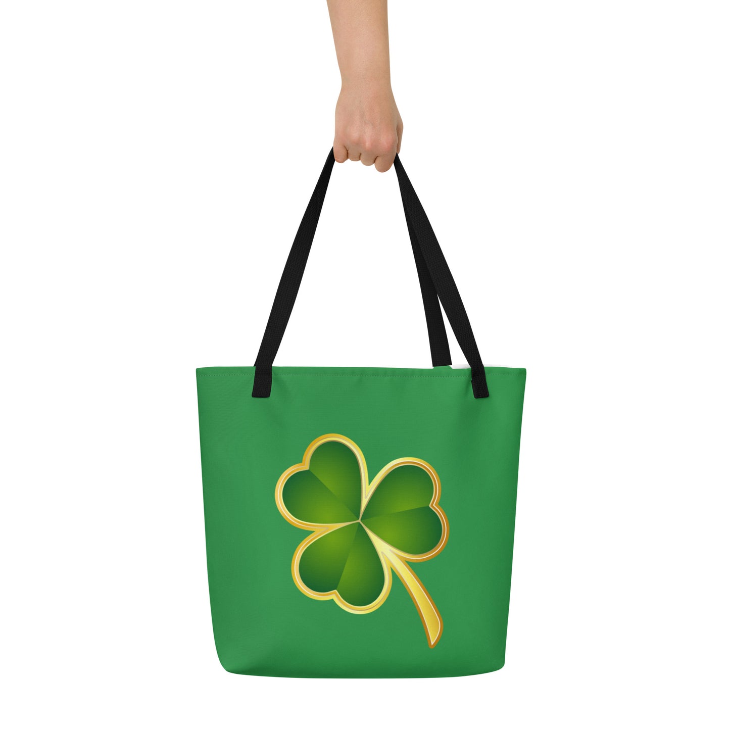 Snooty Fox Art Everyday Tote Bag - Irish Clover