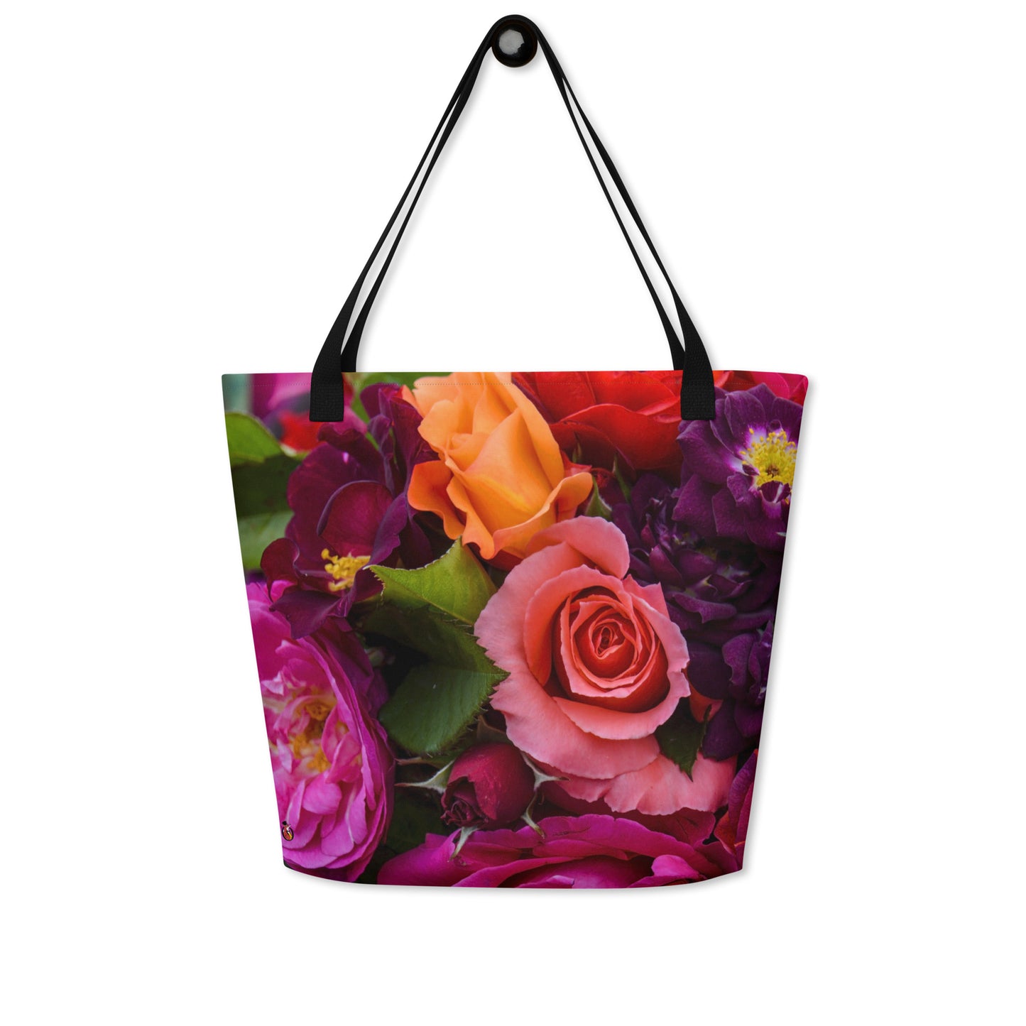 Snooty Fox Art Everyday Tote Bag - Mixed Roses