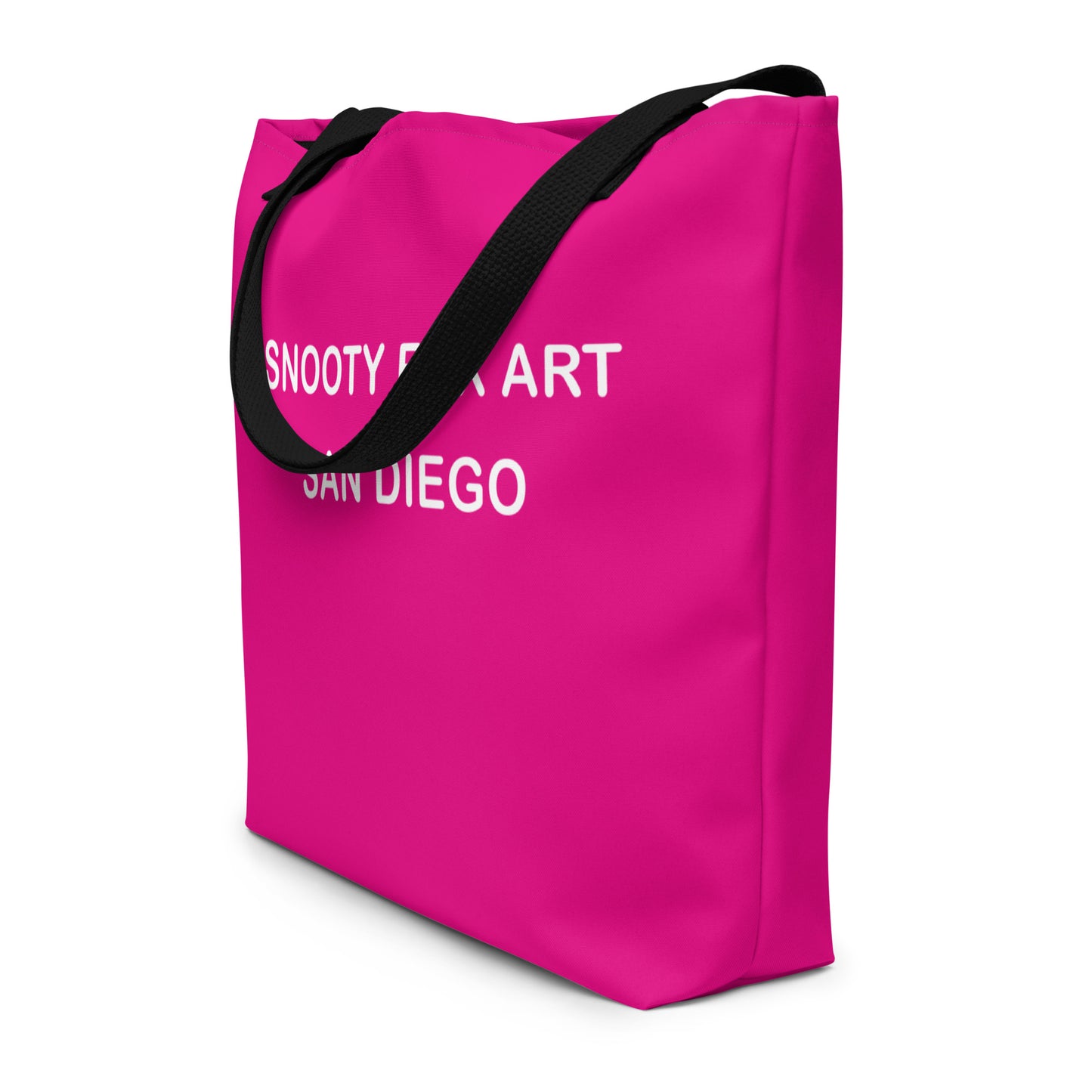 All-Over Print Everyday Tote Bag - Snooty Fox Art Mexico Pink