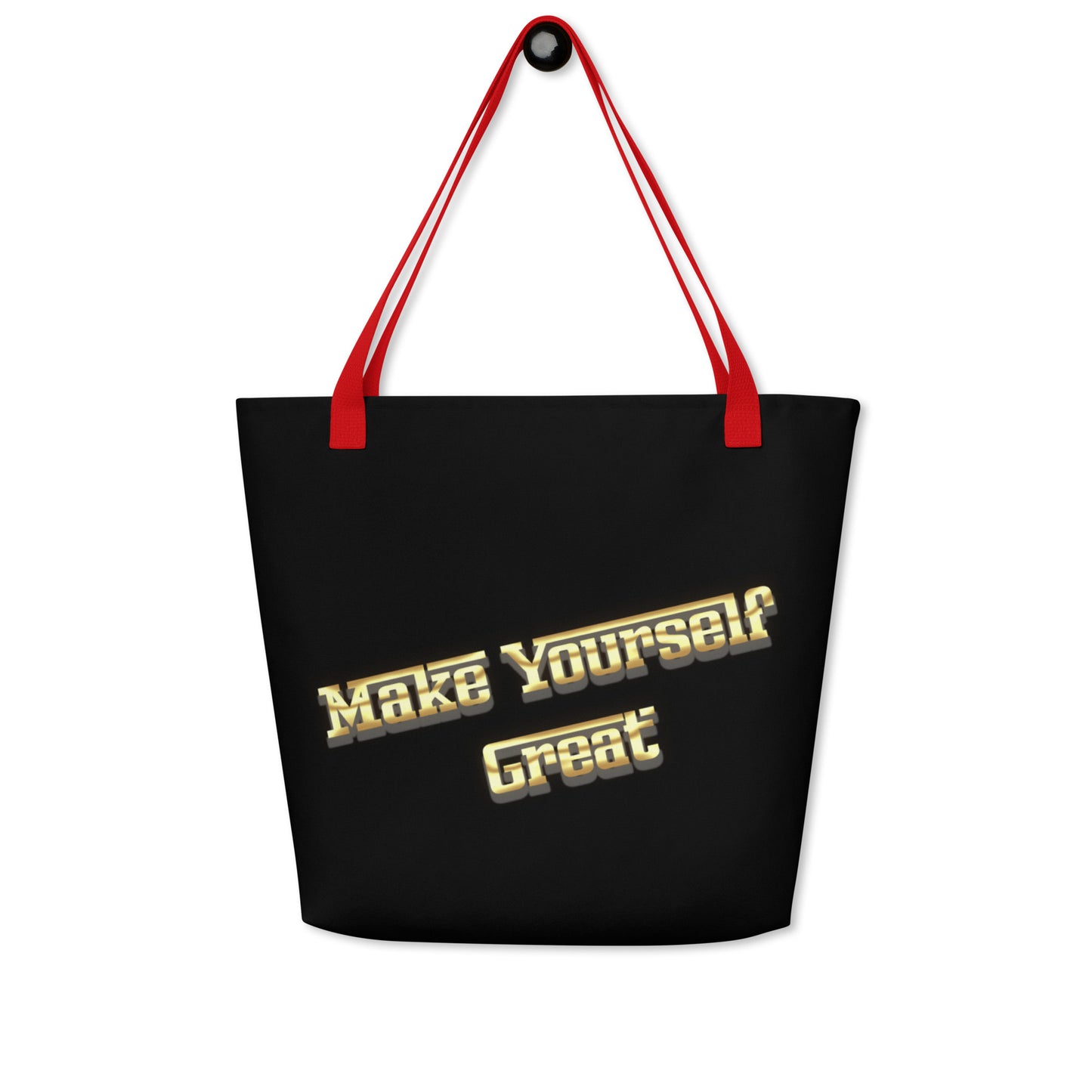 Snooty Fox Art Everyday Tote Bag - Make Yourself Great