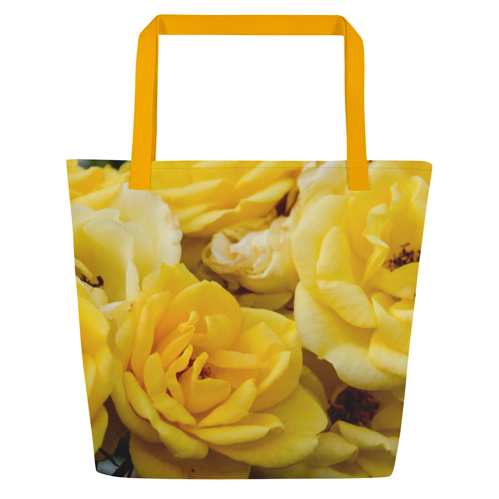Snooty Fox Art Everyday Tote Bag - Yellow Roses