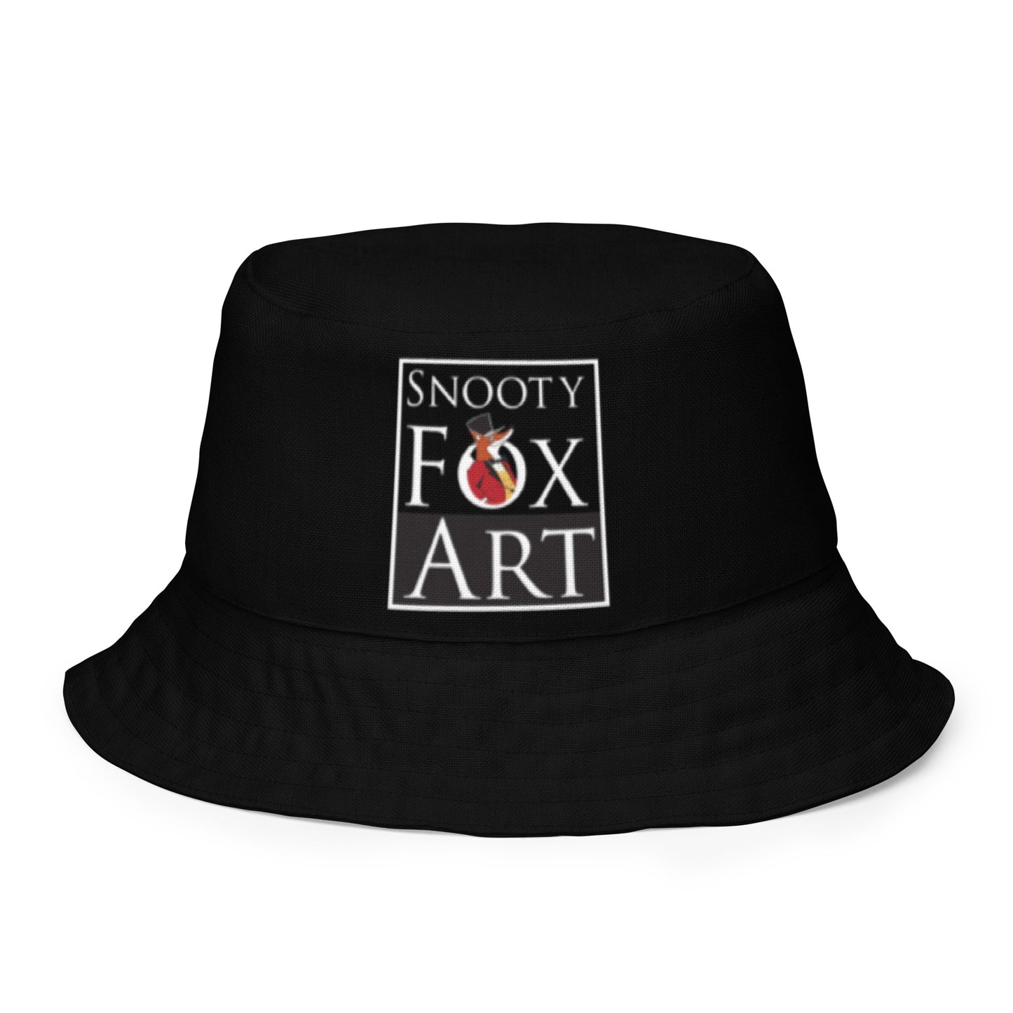 Snooty Fox Art Reversible Bucket Hat - Amor