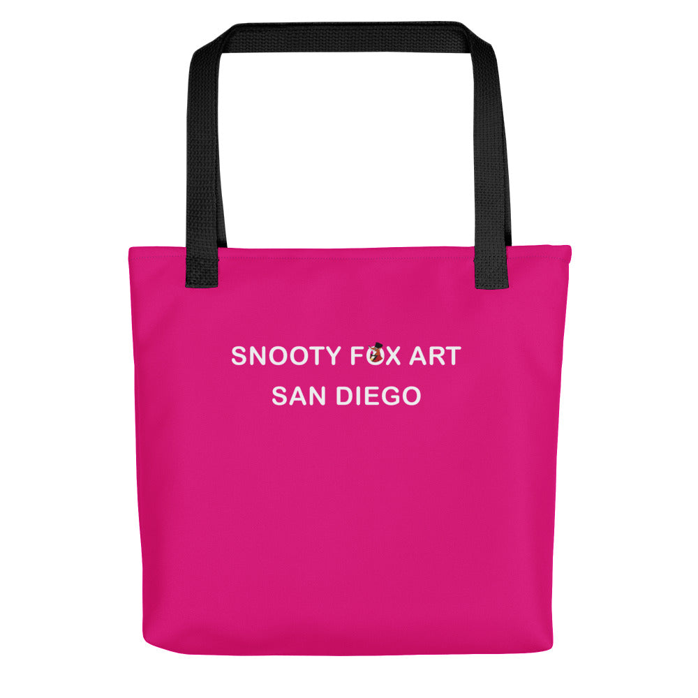 Snooty Fox Art Tote Bag - Snooty Fox Art Tote Bag