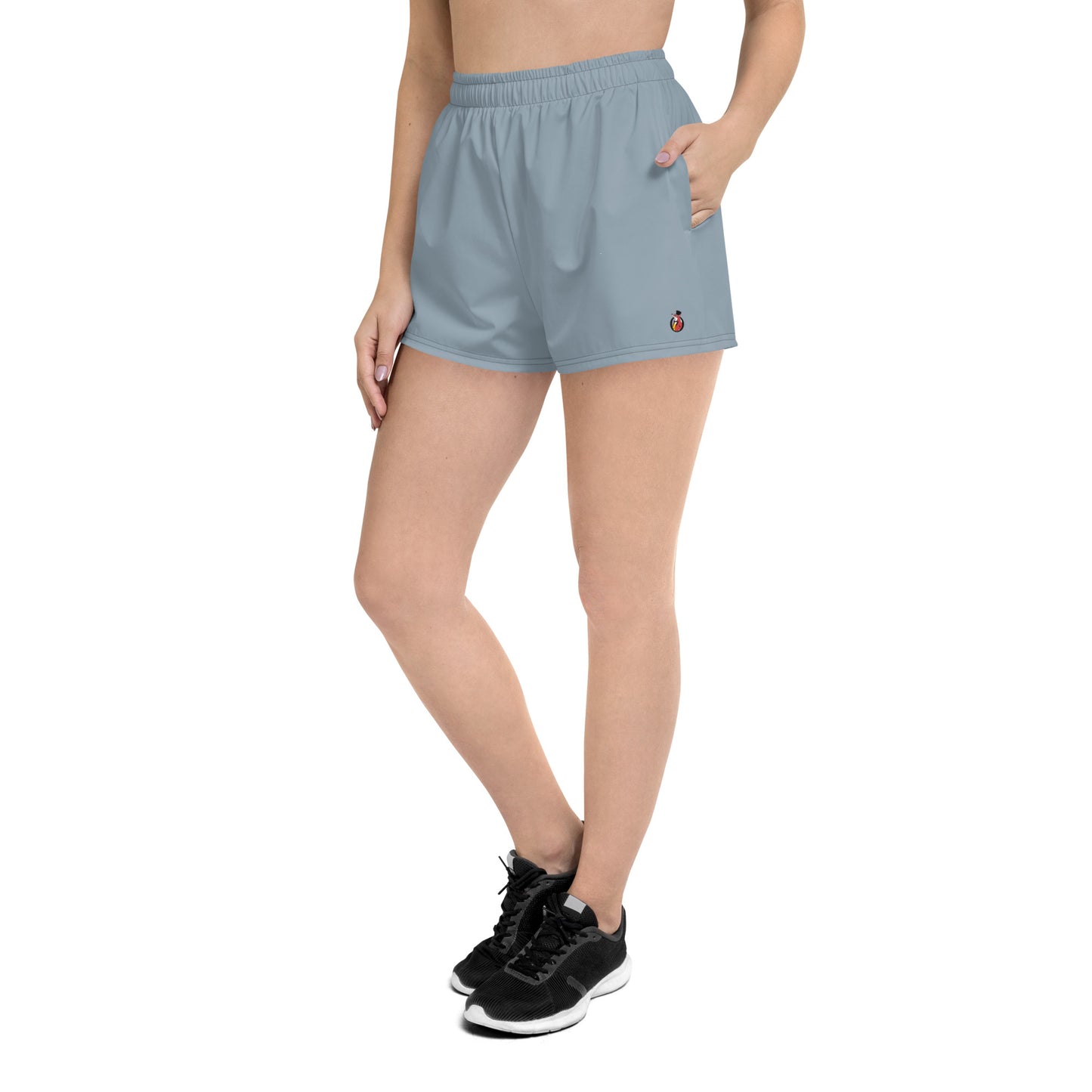 Snooty Fox Art Women’s Athletic Shorts - Summer Song Tone / Logo