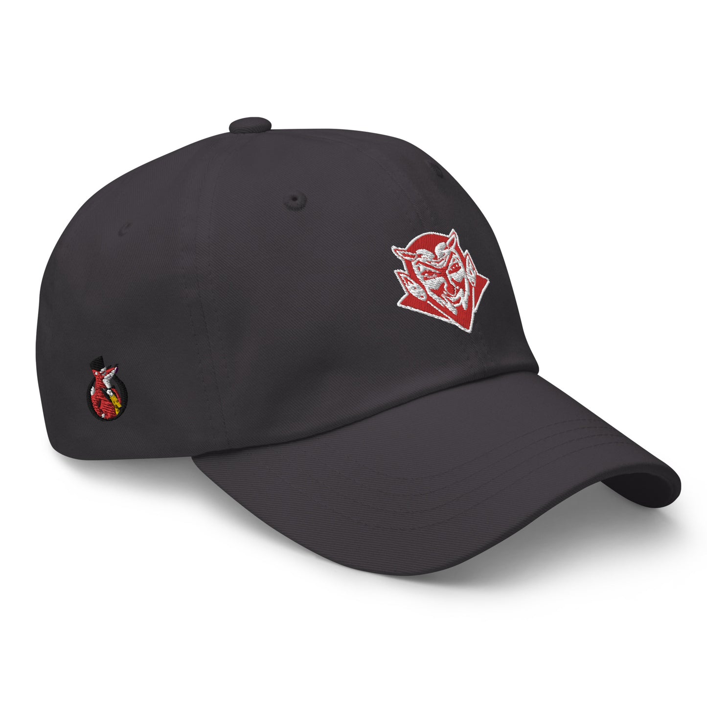 Snooty Fox Art Dad Hat - Red Devil Logo