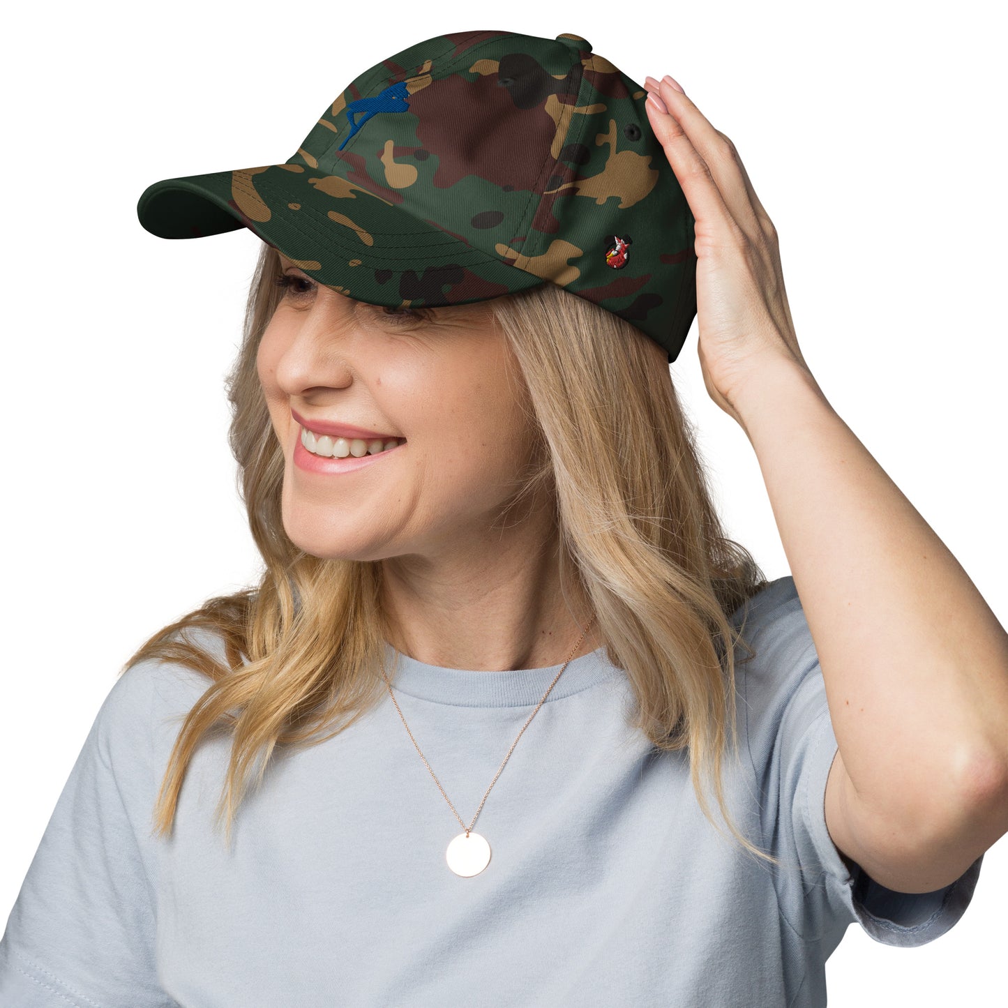 Snooty Fox Art Dad Hat - Surfer Girl Logo