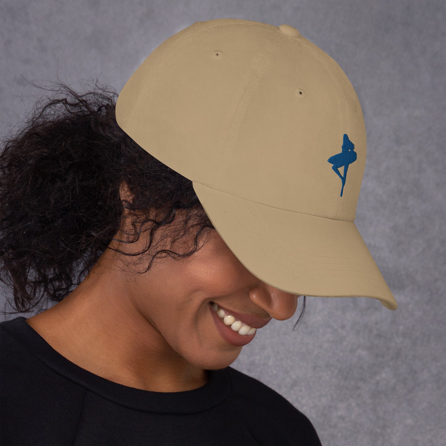 Snooty Fox Art Dad Hat - Surfer Girl Logo