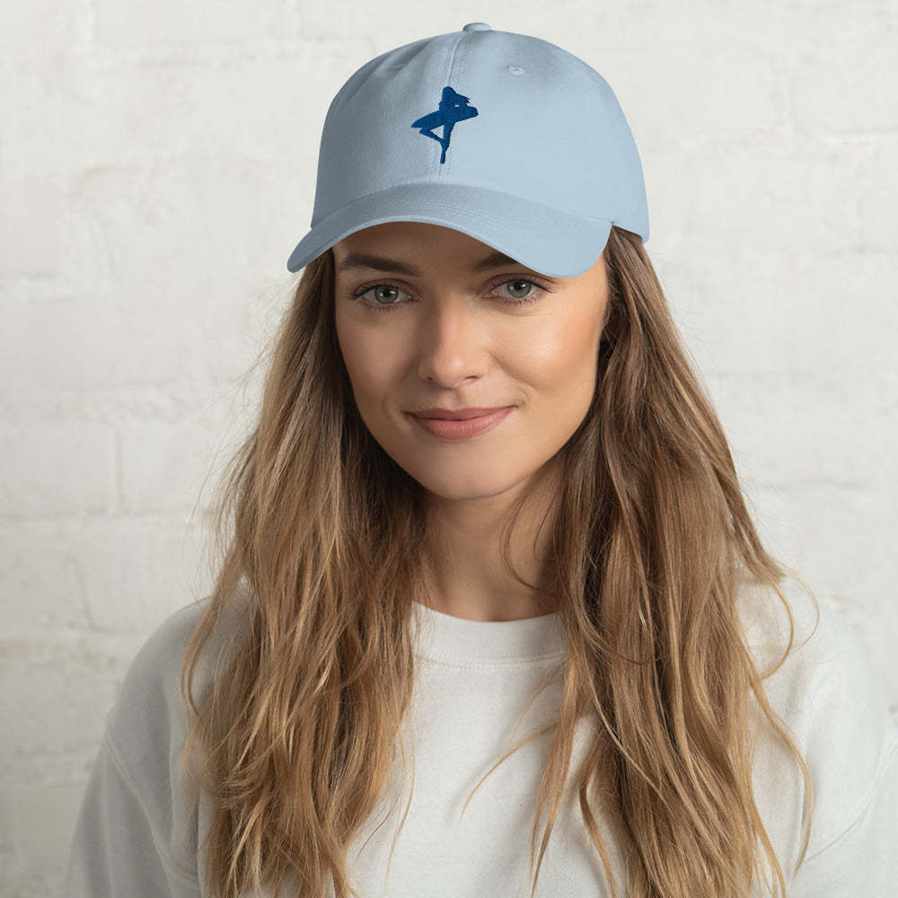 Snooty Fox Art Dad Hat - Surfer Girl Logo