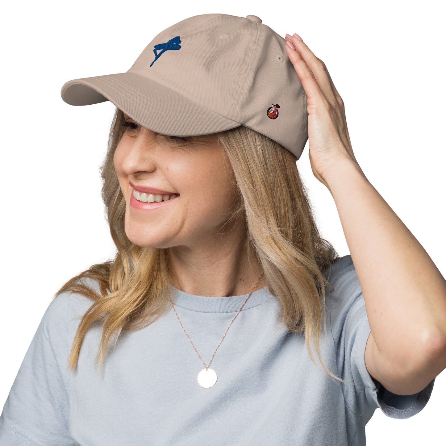 Snooty Fox Art Dad Hat - Surfer Girl Logo