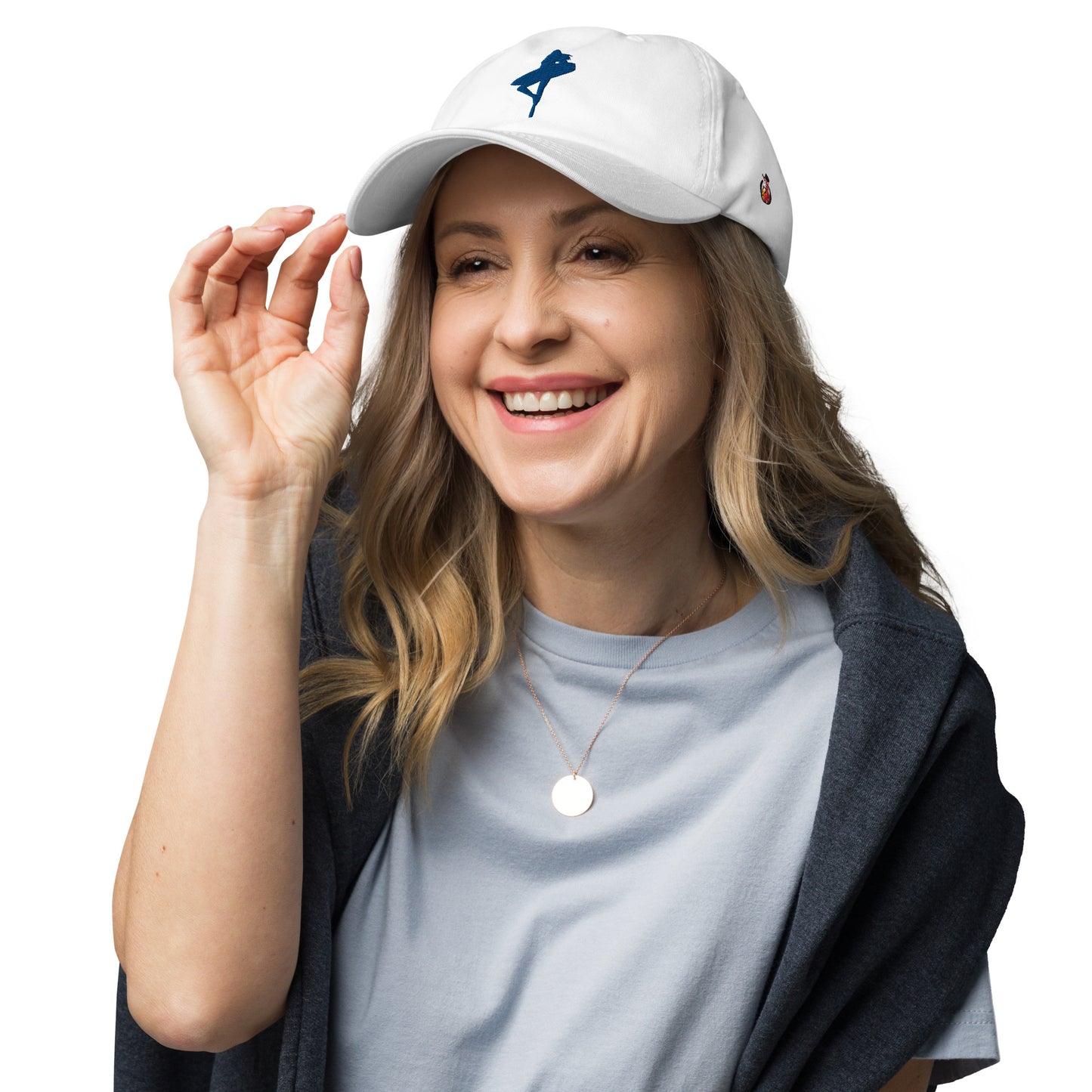 Snooty Fox Art Dad Hat - Surfer Girl Logo