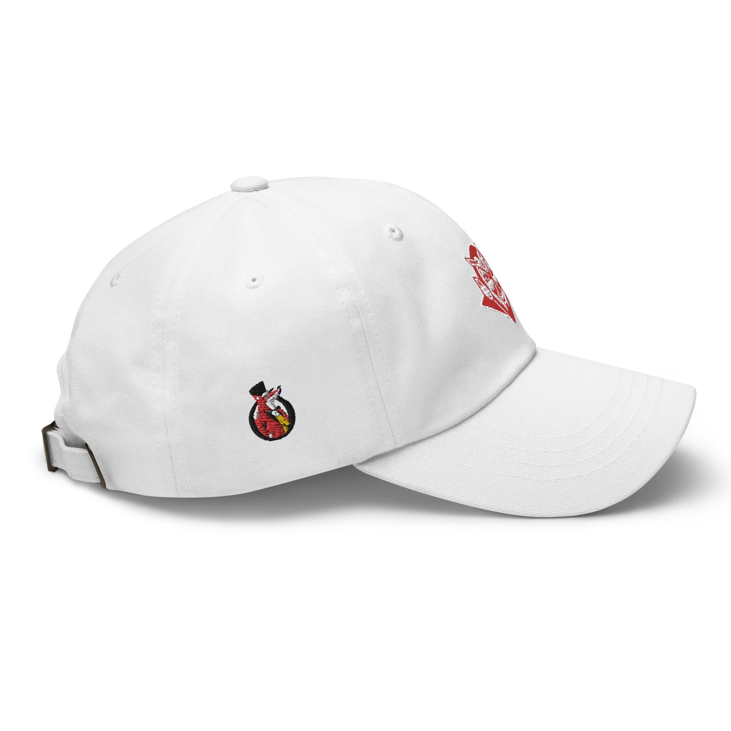 Snooty Fox Art Dad Hat - Red Devil Logo