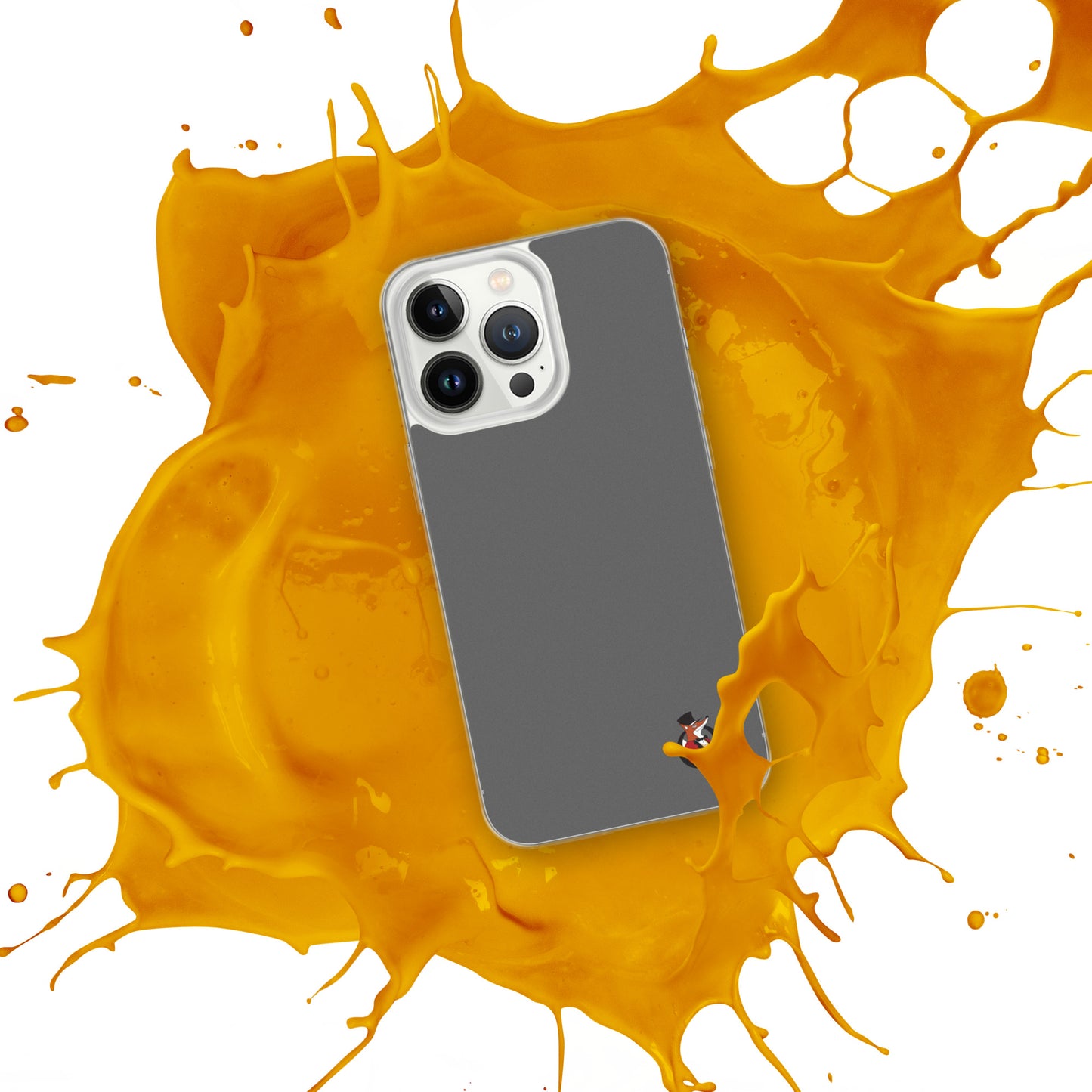 Snooty Fox Art Clear Case for iPhone® - Snooty Fox Art Logo