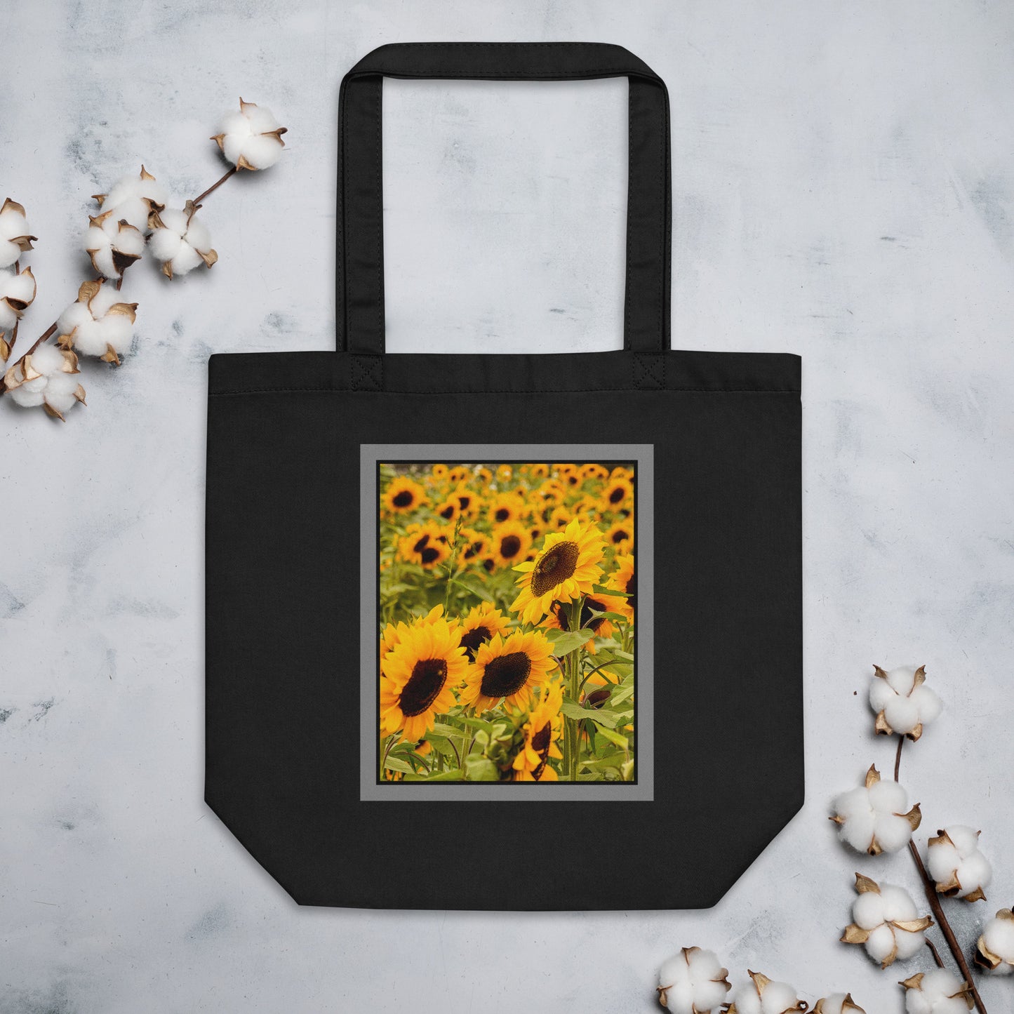 Snooty Fox Art Eco Garden Tote Bag - Sunflowers / Helen Keller