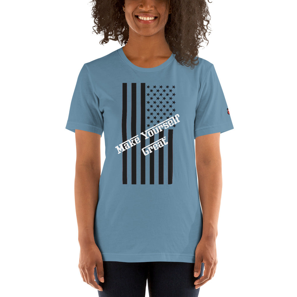 Snooty Fox Art Unisex T-Shirt - Make Yourself Great