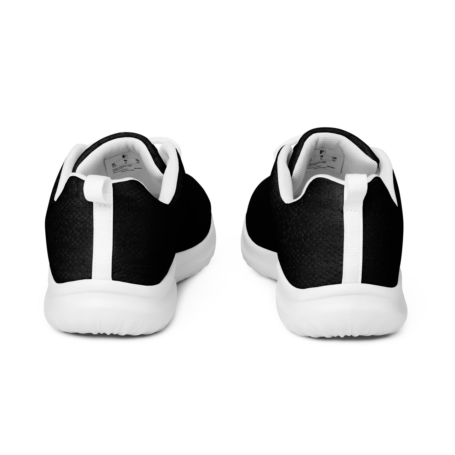 Snooty Fox Art Women’s Athletic Shoes - Black/White