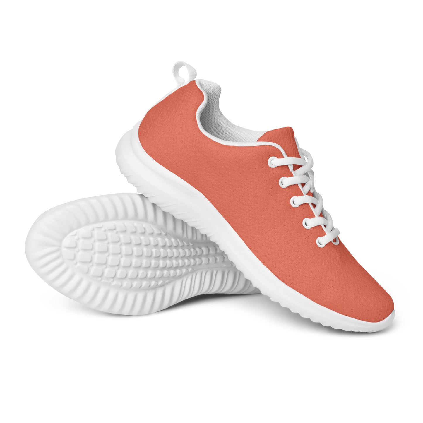 Snooty Fox Art Women’s Athletic Shoes - Peach Pink Color