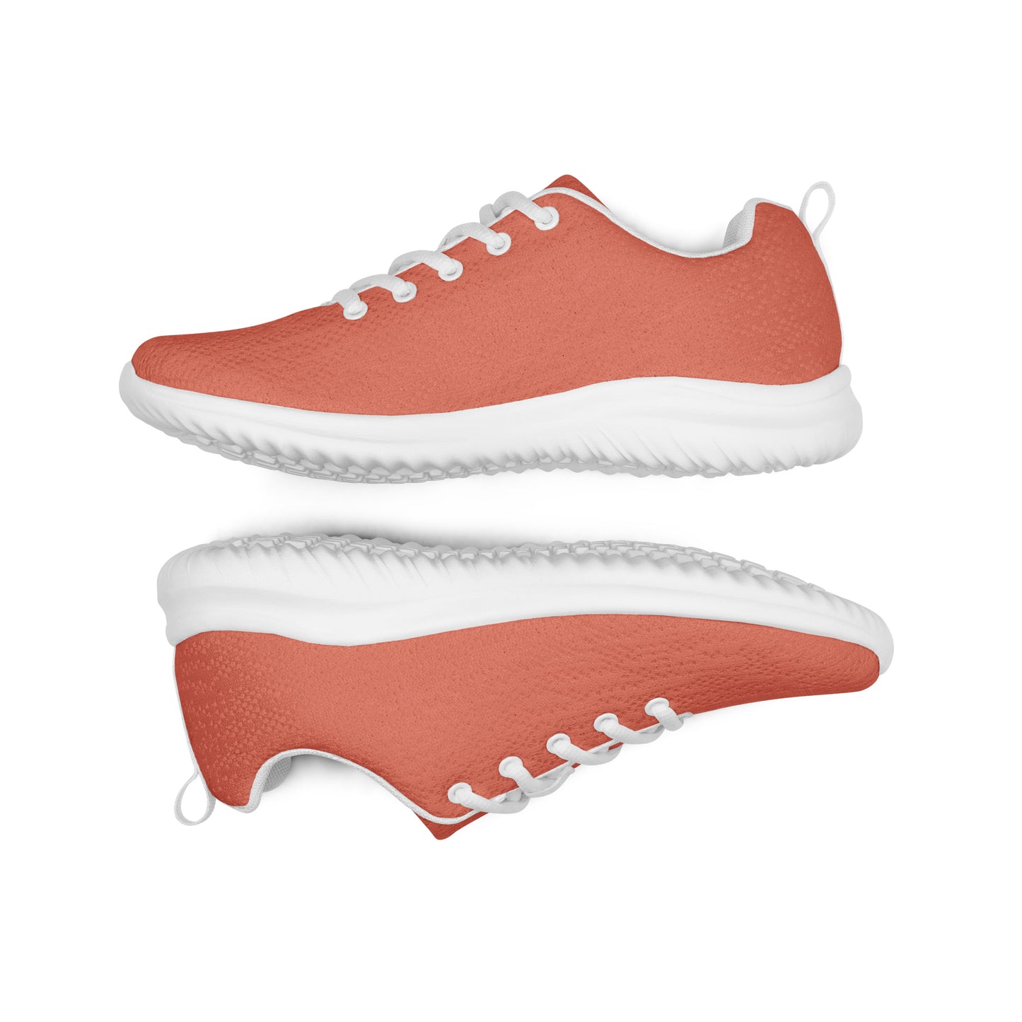Snooty Fox Art Women’s Athletic Shoes - Peach Pink Color