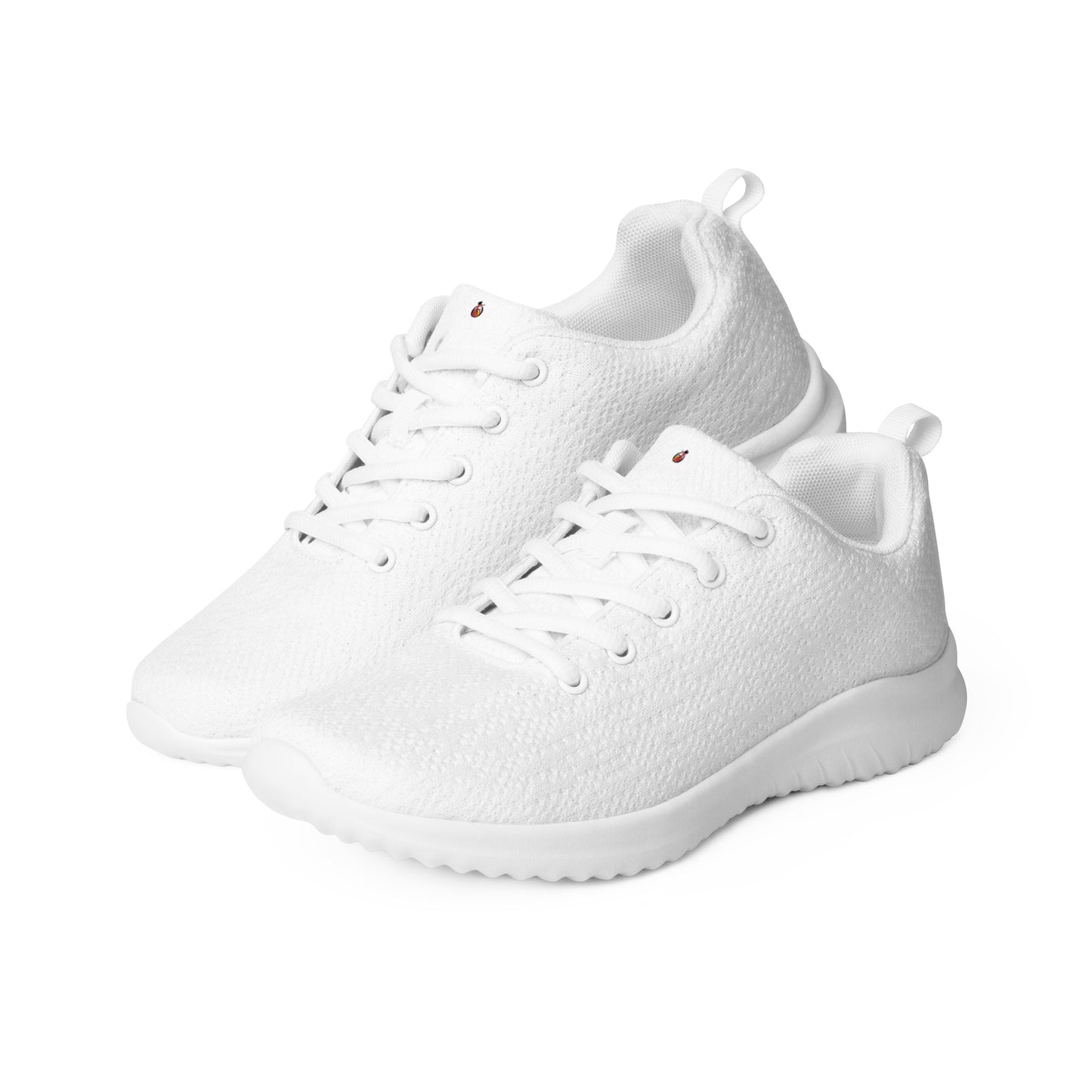 Snooty Fox Art Women’s Athletic Shoes - Clean White with Logo
