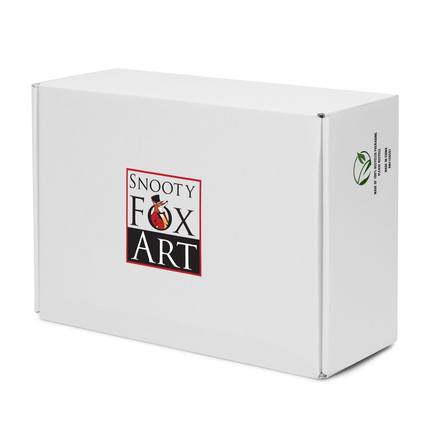Snooty Fox Art Women’s High Top Canvas Shoes - Snooty Fox Art Logo