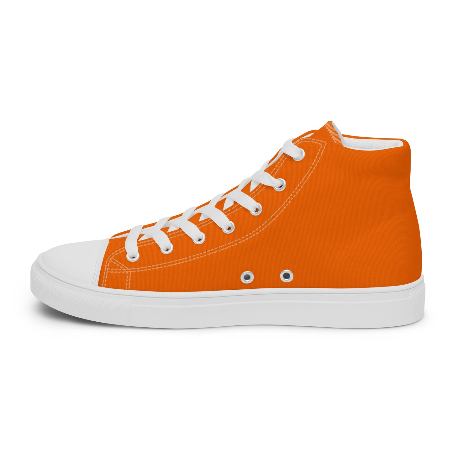 Snooty Fox Art Women’s High Top Canvas Shoes - Tangelo