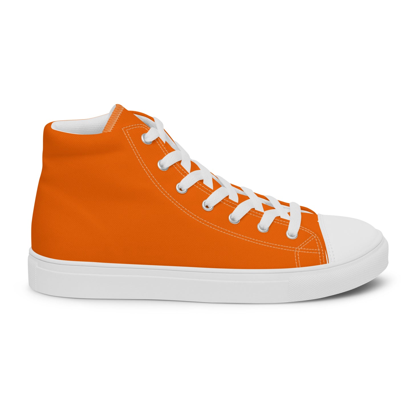 Snooty Fox Art Women’s High Top Canvas Shoes - Tangelo