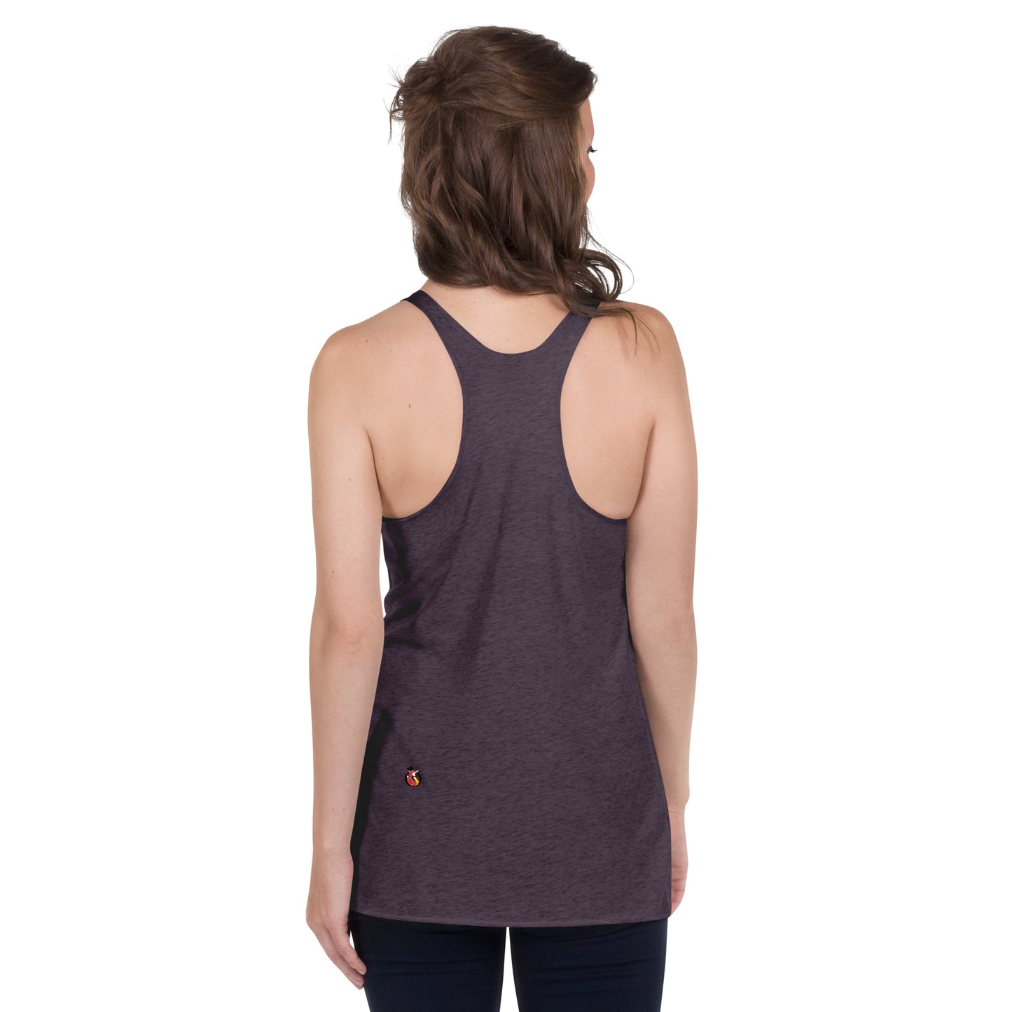 Snooty Fox Art Women's Racerback Tank - Yoga Pose